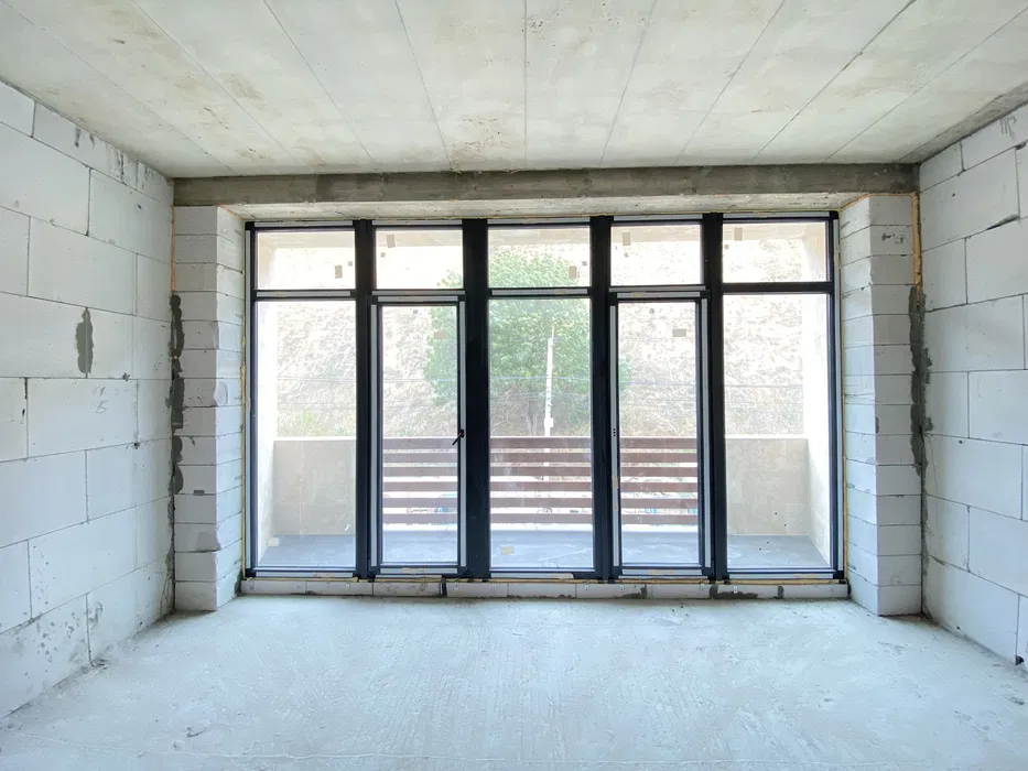 Vue depuis le balcon sur la mer